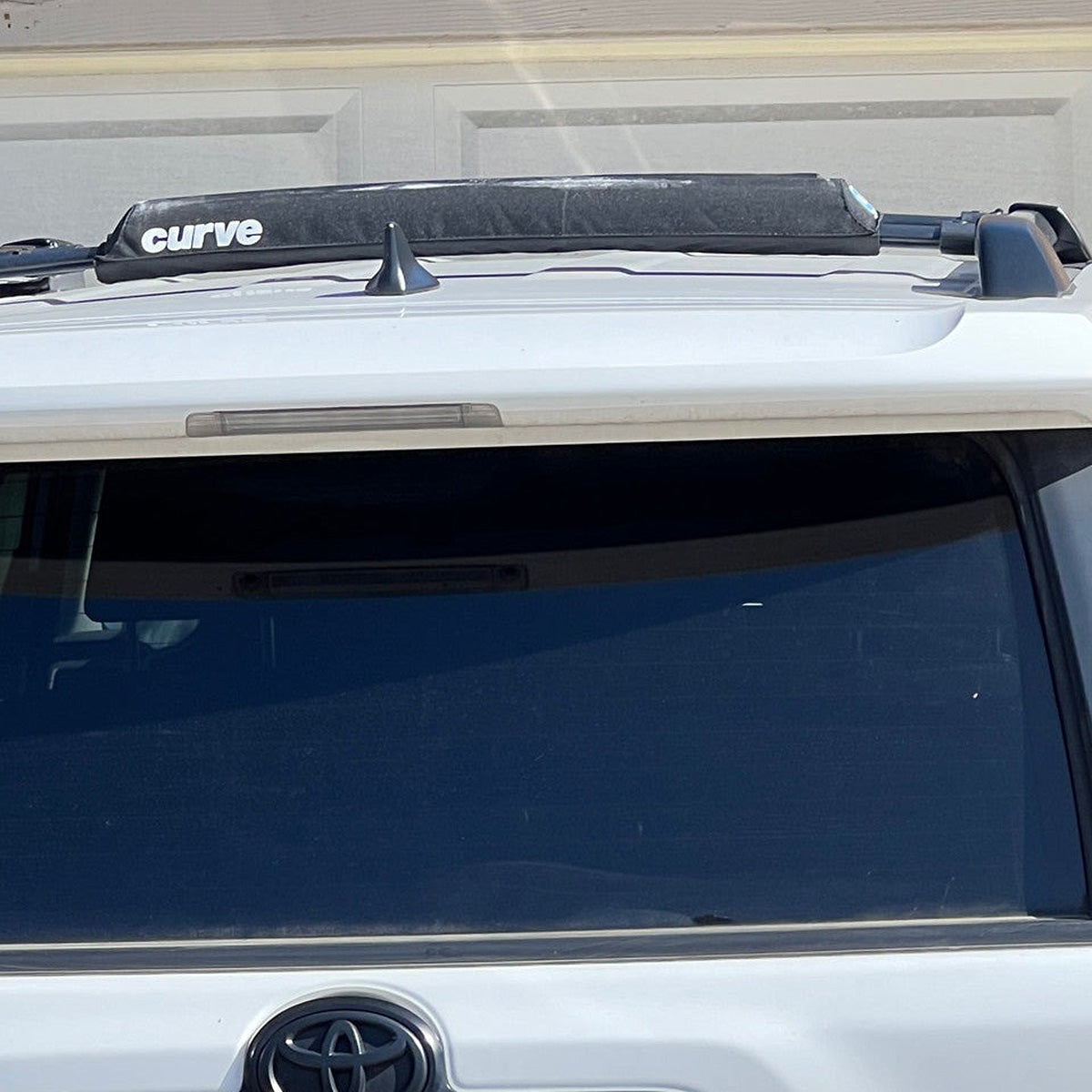 Roof rack surfboard outlet pads