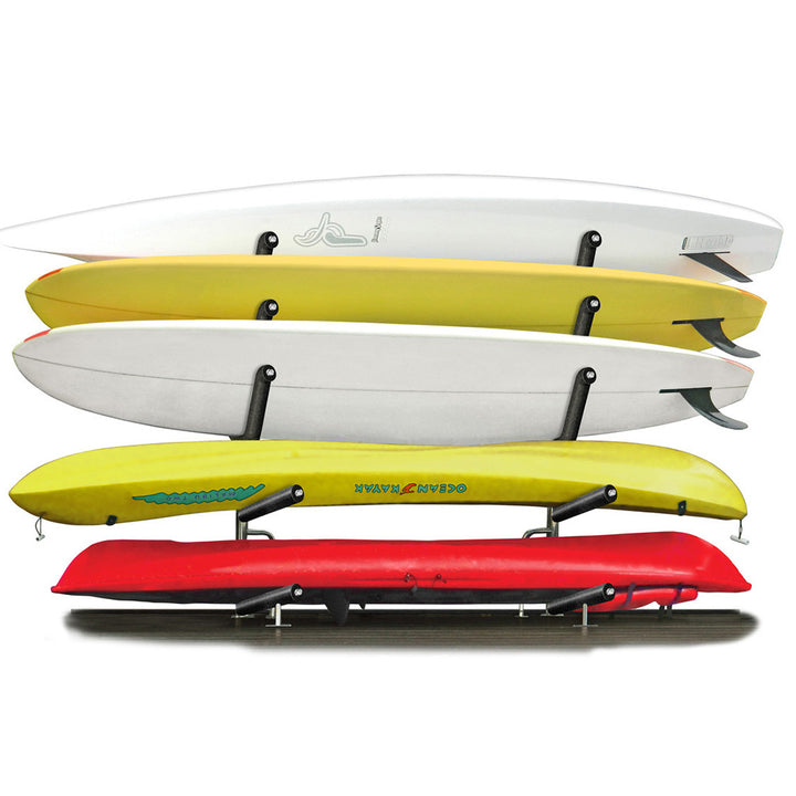 Stainless Steel SUP and Kayak Rack | Customizable Outdoor Dock Storage