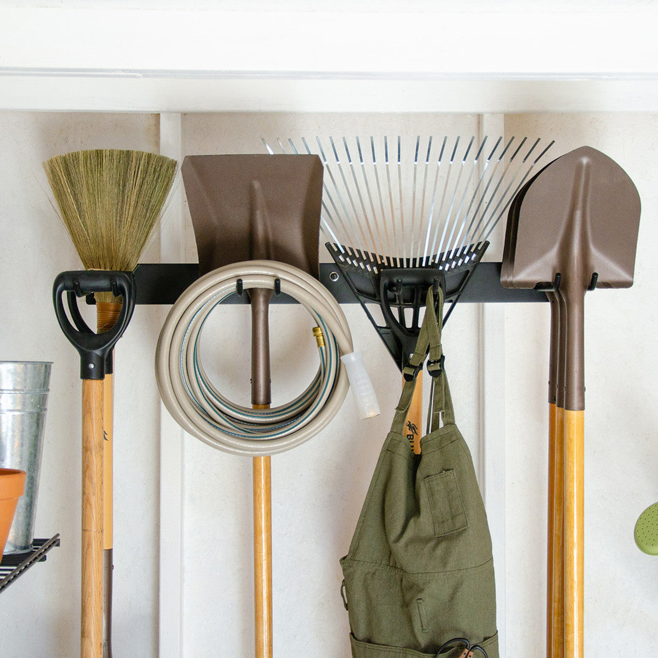 shed tool storage rack