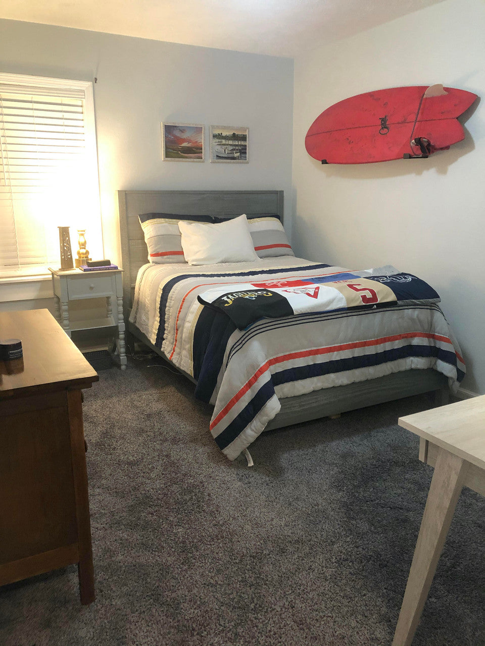 surfboard wall display