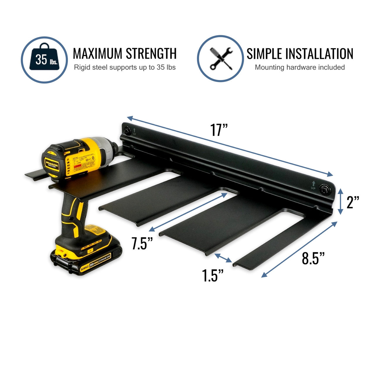 garage storage for drills