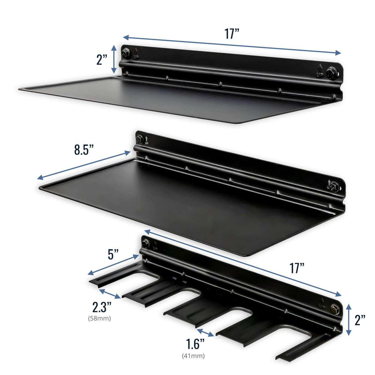 Power Tool Organizer Double Shelf | Garage Wall Storage – StoreYourBoard