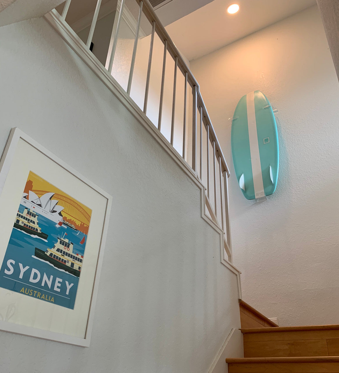 indoor surfboard display