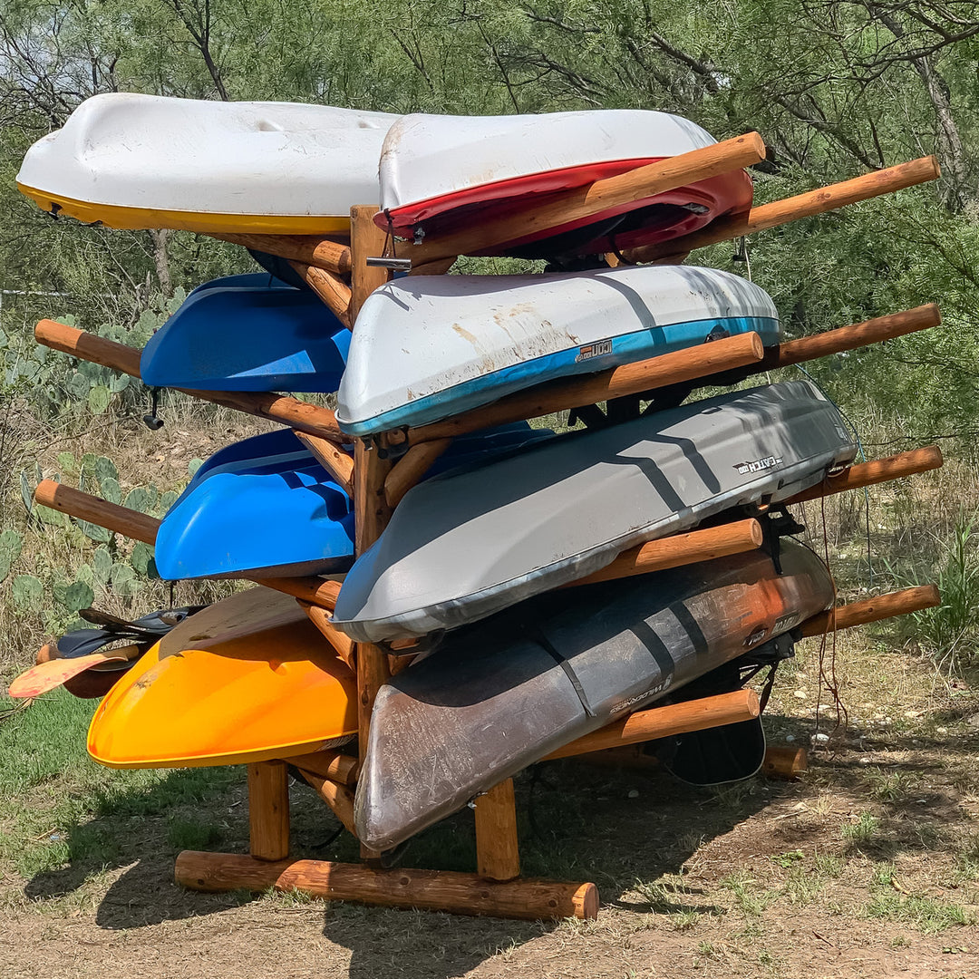 8 kayak rack