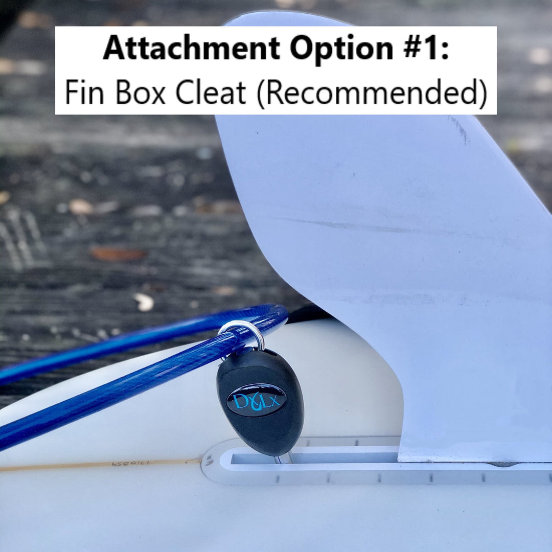 how to lock surfboard fin box 
