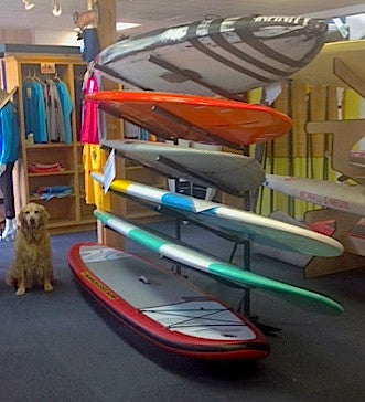 Retail Surfboard Freestanding Rack
