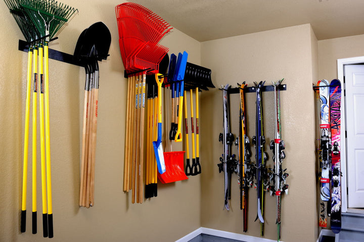 home organization ski rack