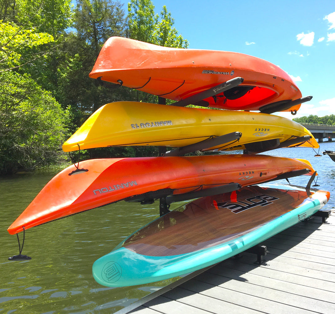 kayak storage for pier