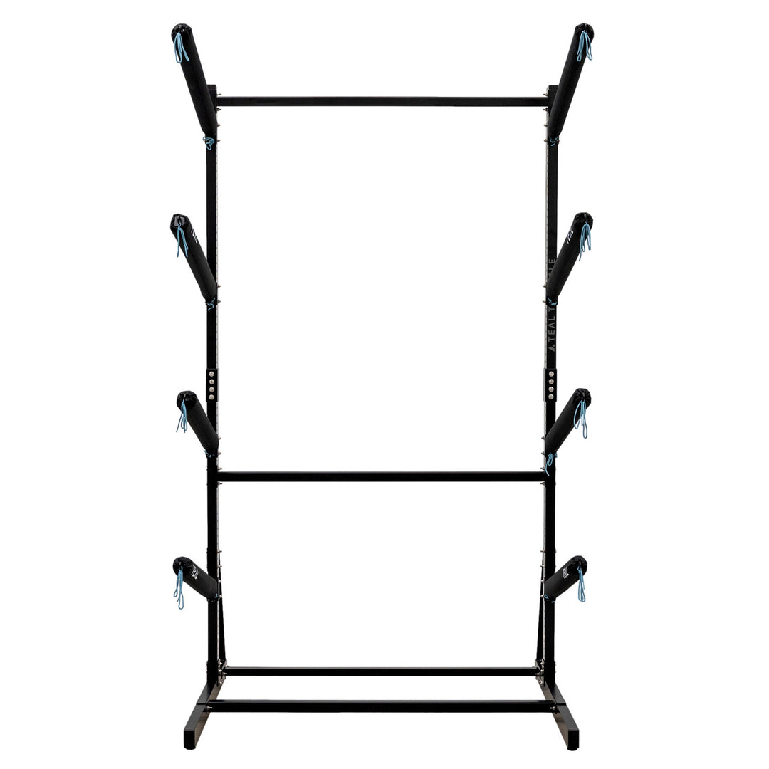 freestanding kayak canoe sup storage rack