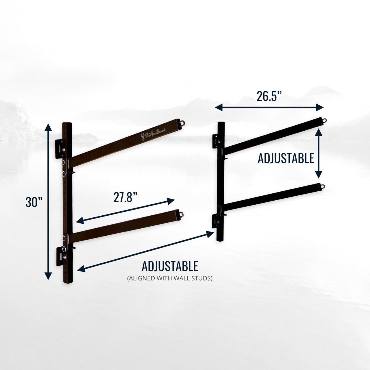 2 kayak rack