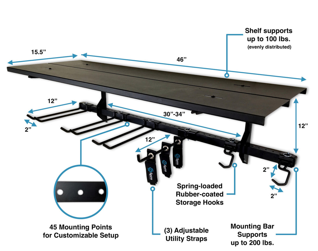 customizable garage storage rack