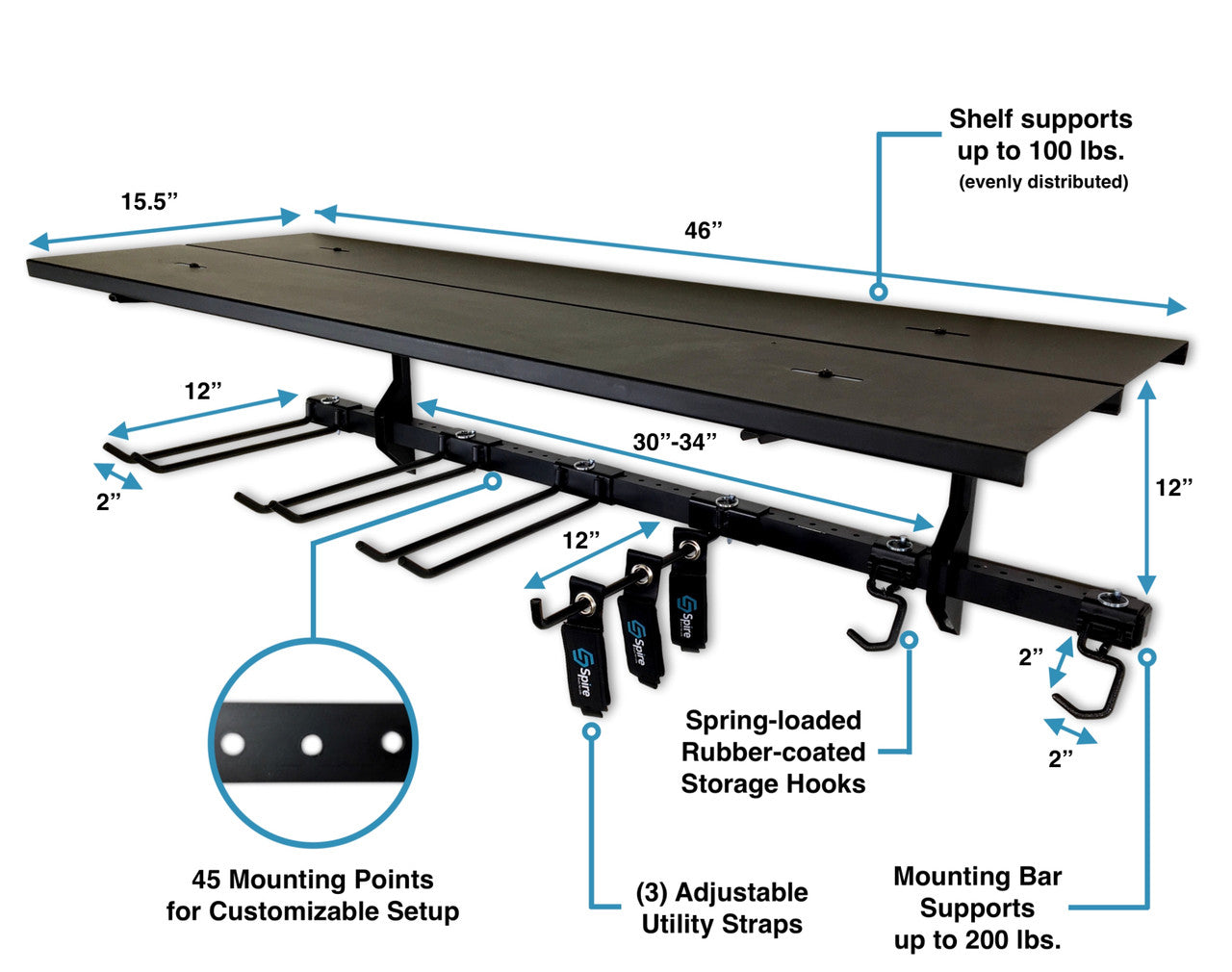 customizable garage storage rack