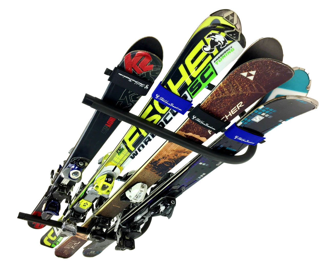 Ski & Snowboard Ceiling Rack | StoreYourBoard