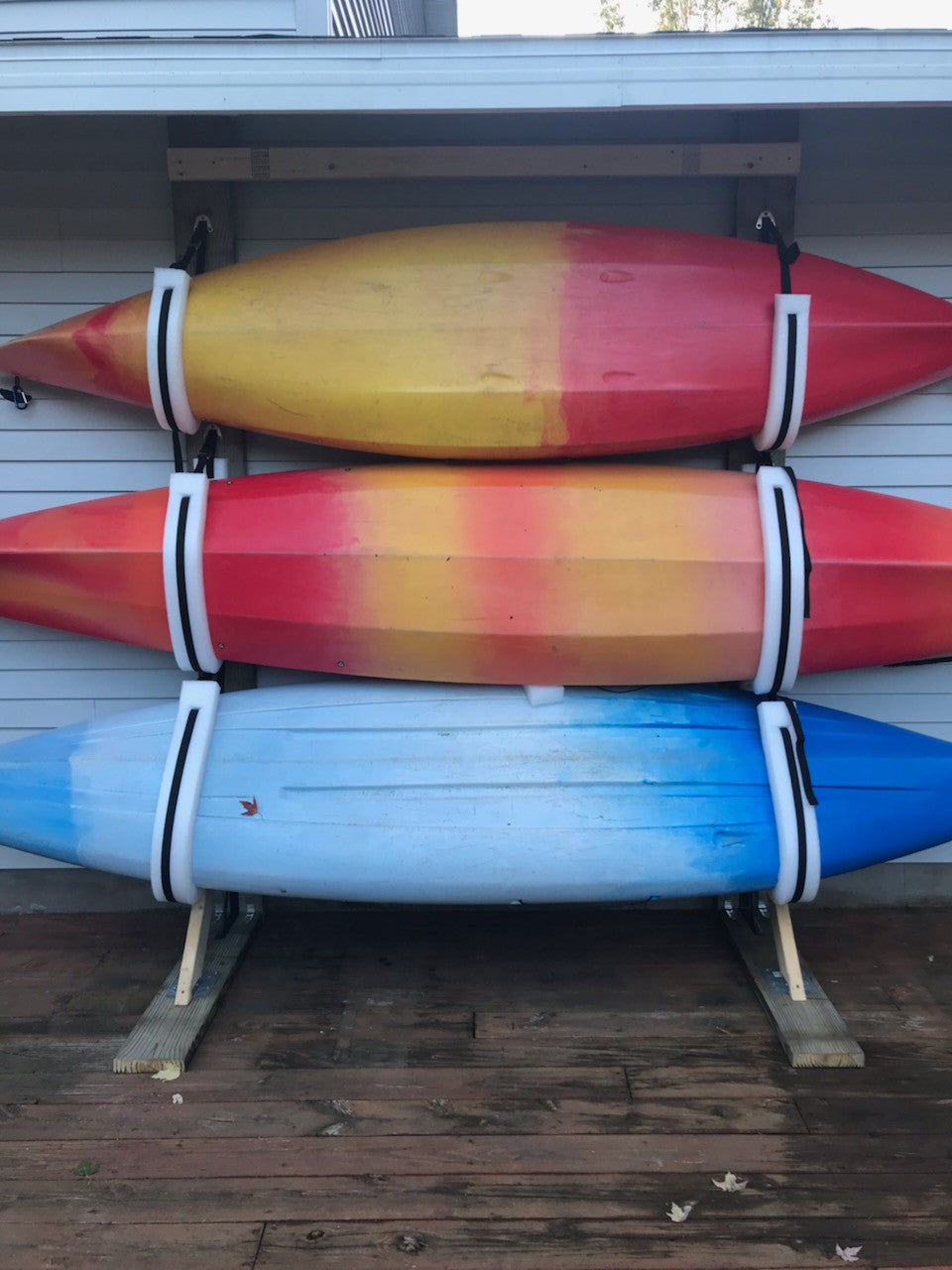 kayak wall storage