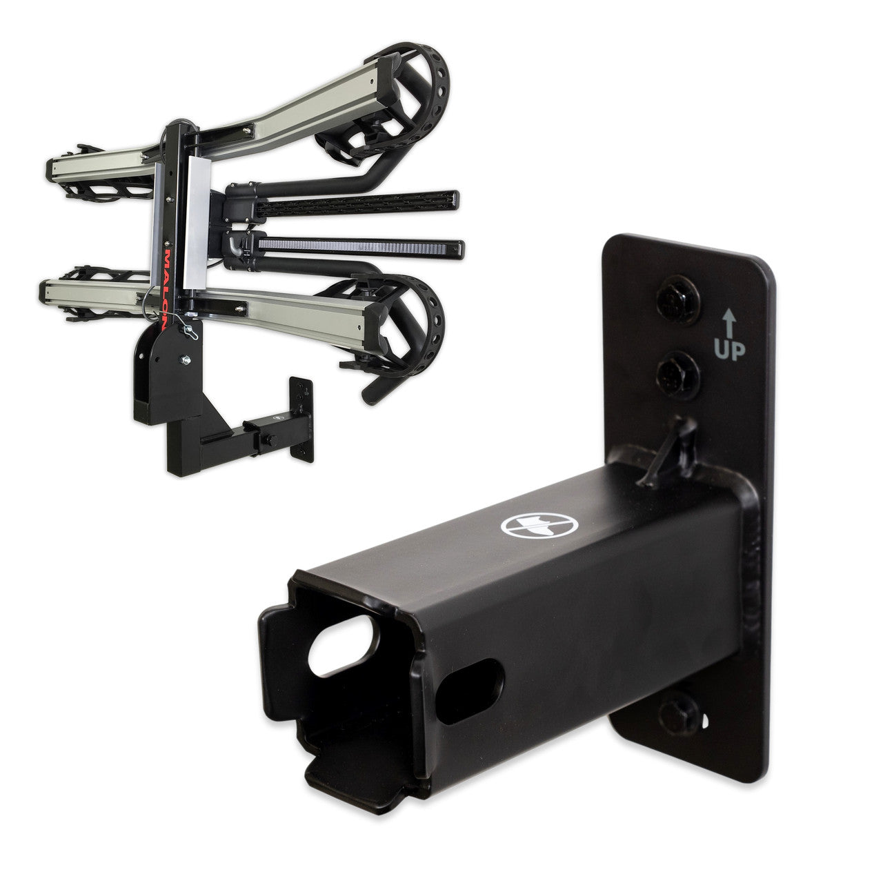 wall mount trailer hitch rack