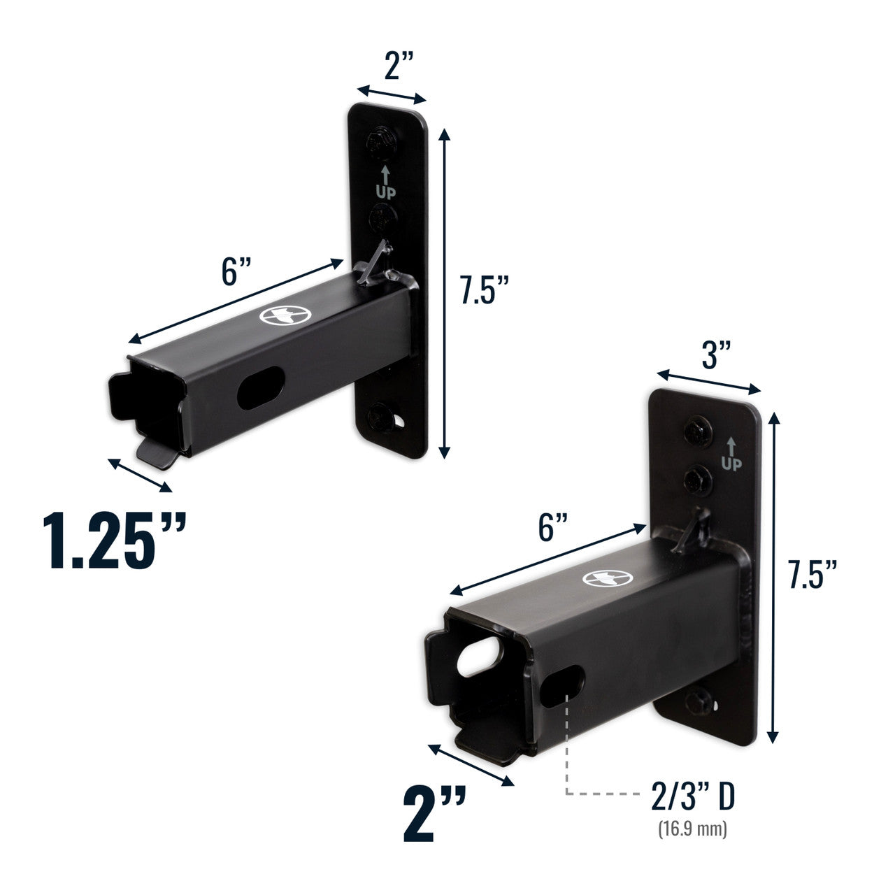 indoor hitch mount for wall