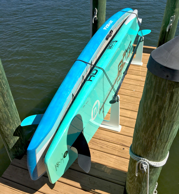 outdoor touring racking paddleboard storage