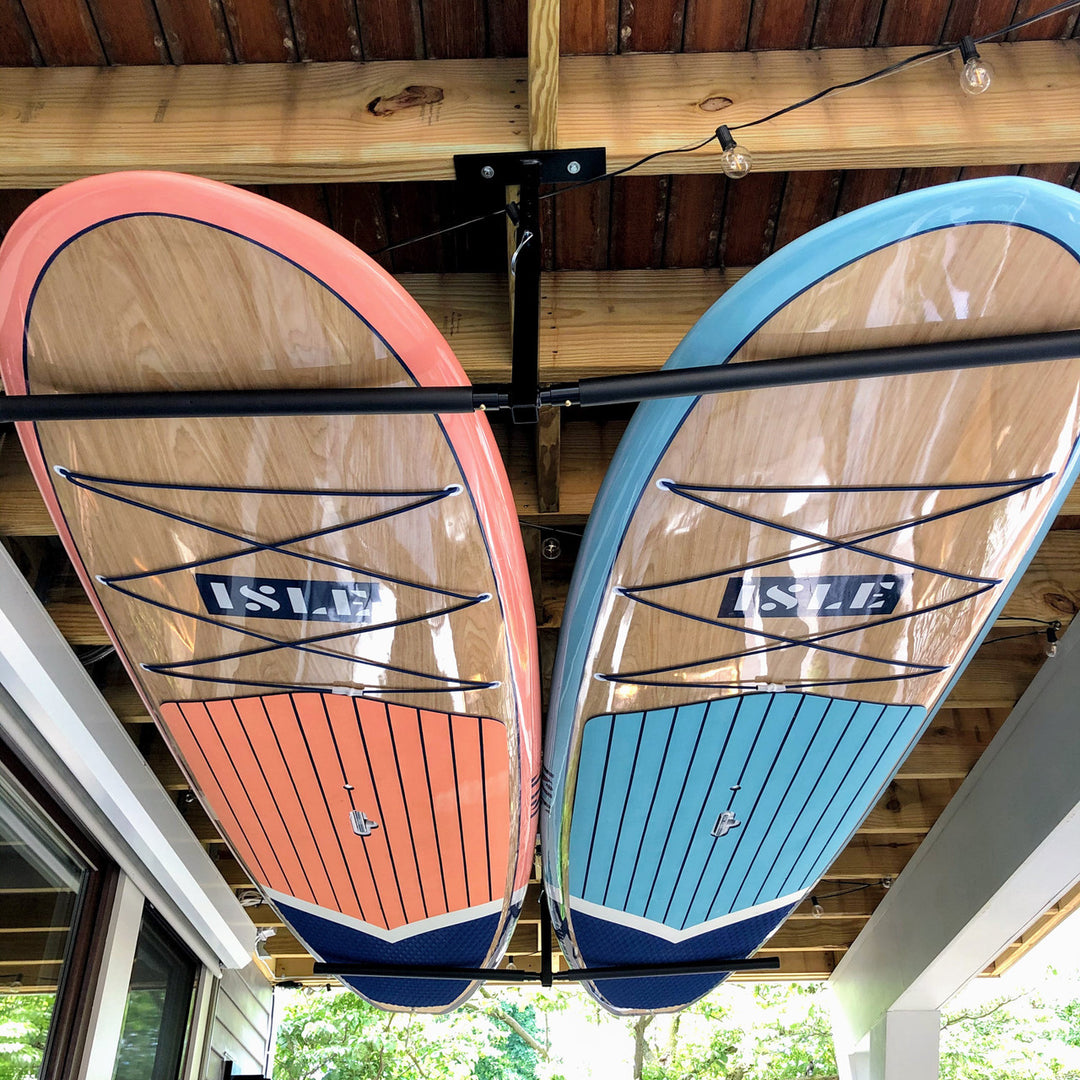 porch paddleboard storage
