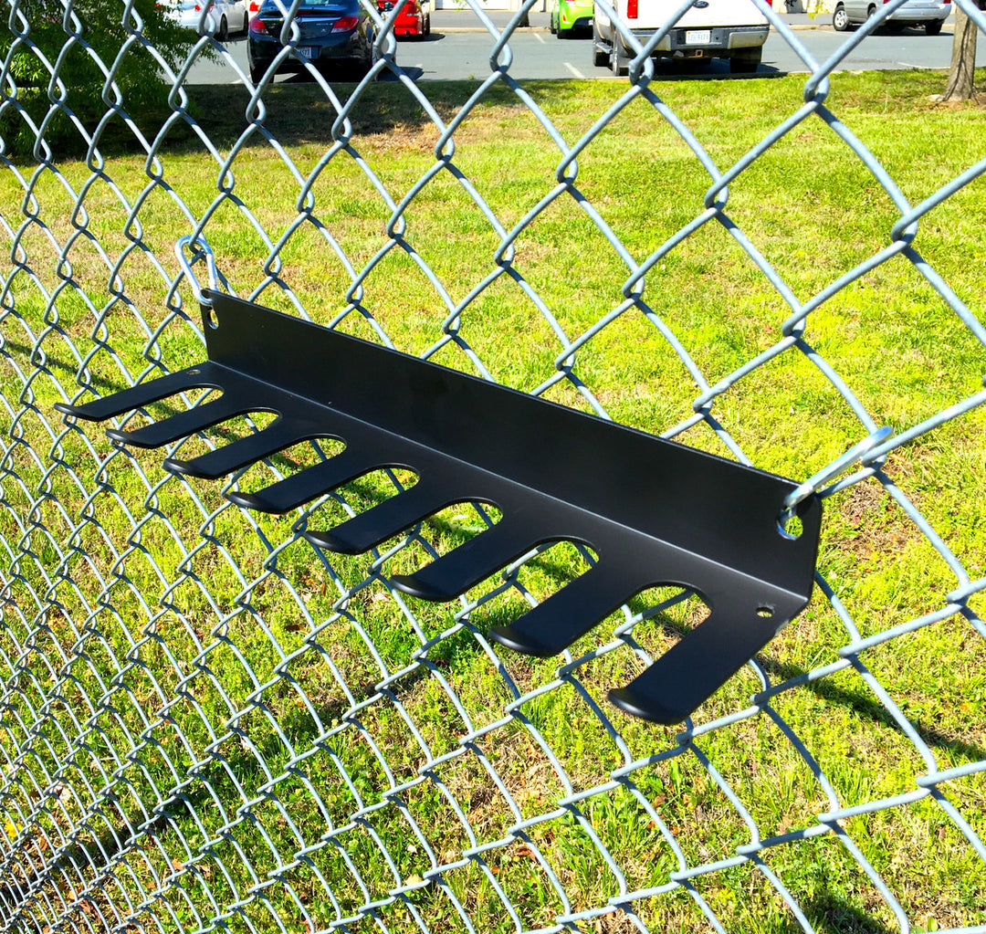 bat caddy for fence