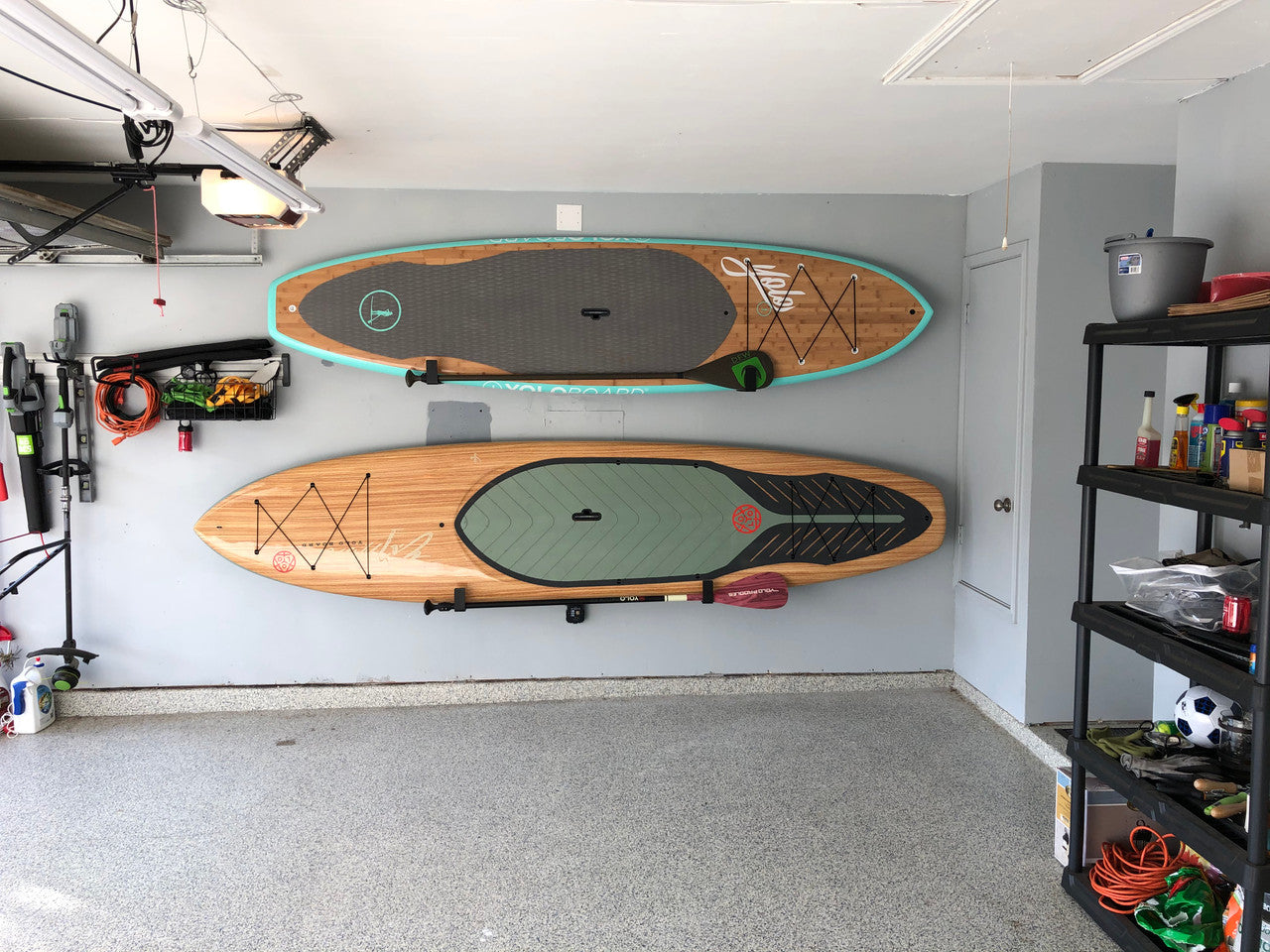 StoreYourBoard Sup Rack 3 Paddleboard Wall Storage