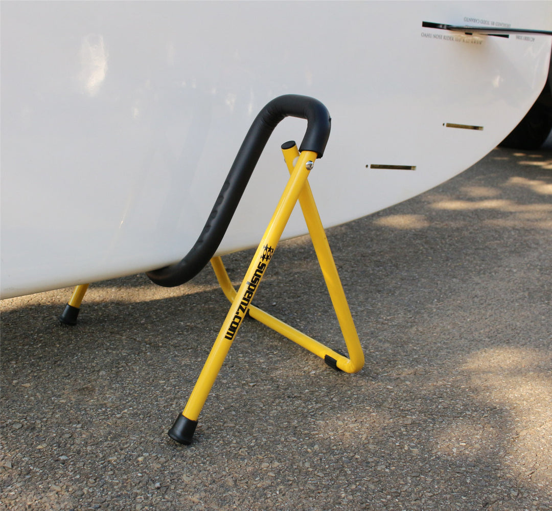 folding SUP stand for parking lot