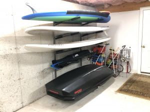 SUP standing storage rack