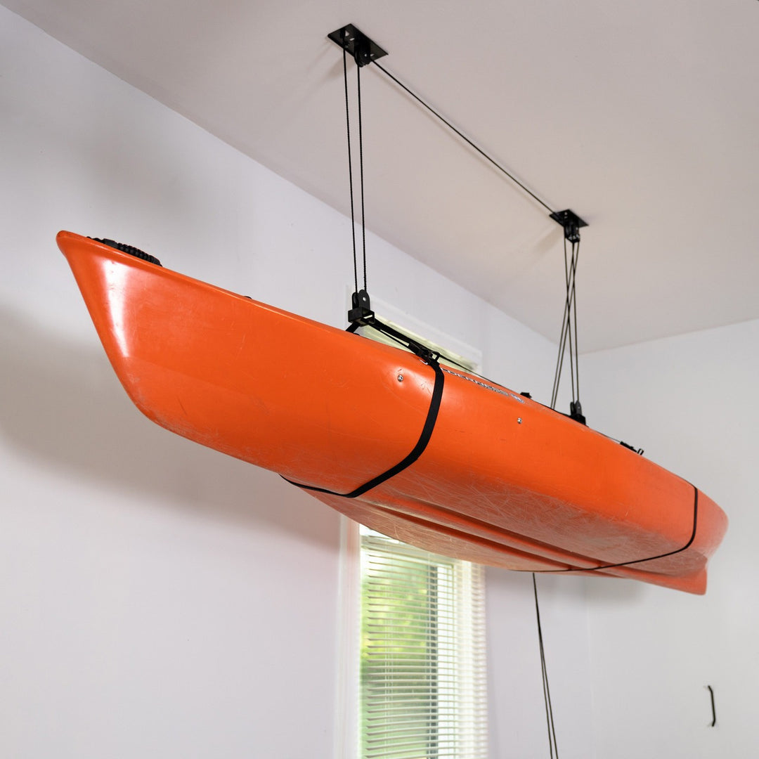 garage kayak pulley