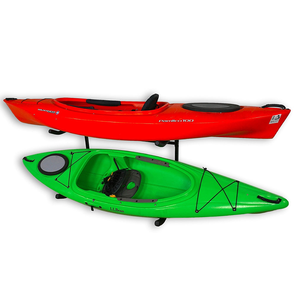 Indoor-Outdoor Freestanding Kayak Rack | Kayak Storage System