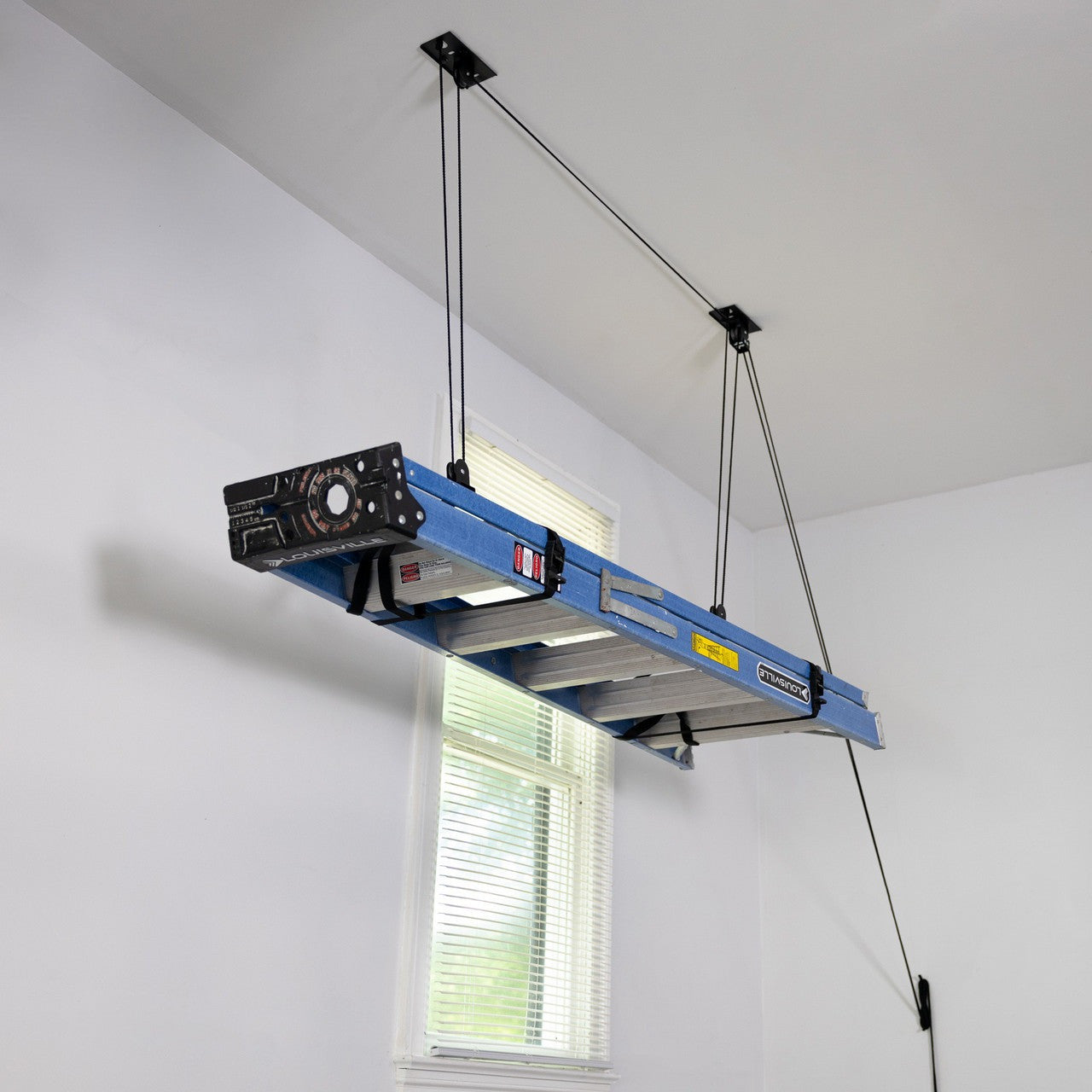 Garage overhead storage hoist hot sale