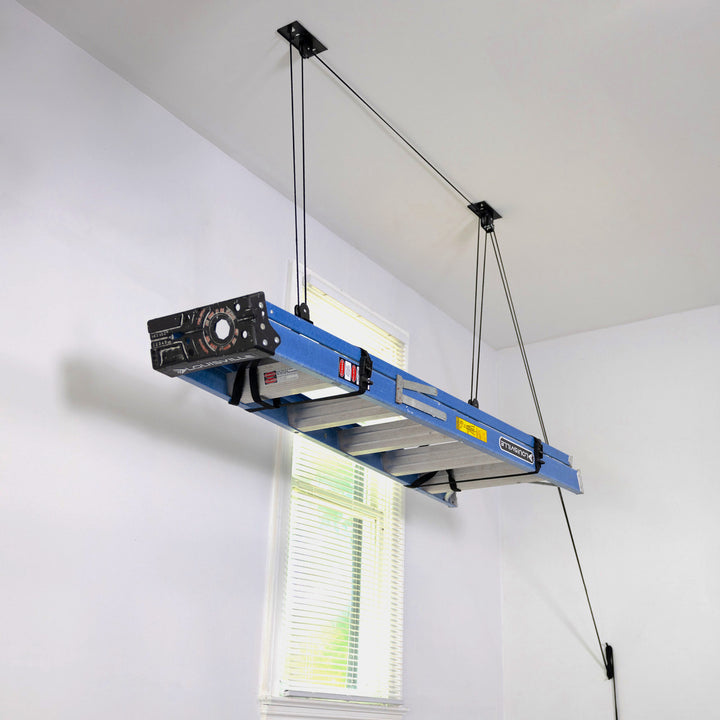 ladder ceiling pulley
