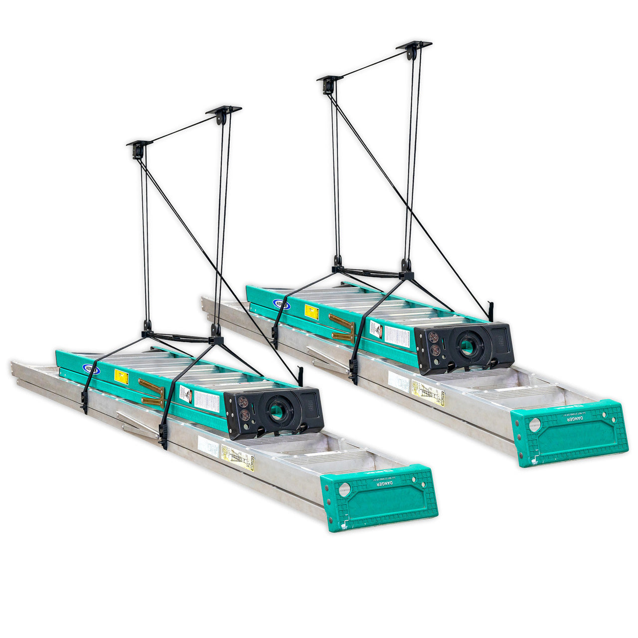 Ceiling best sale storage hoist