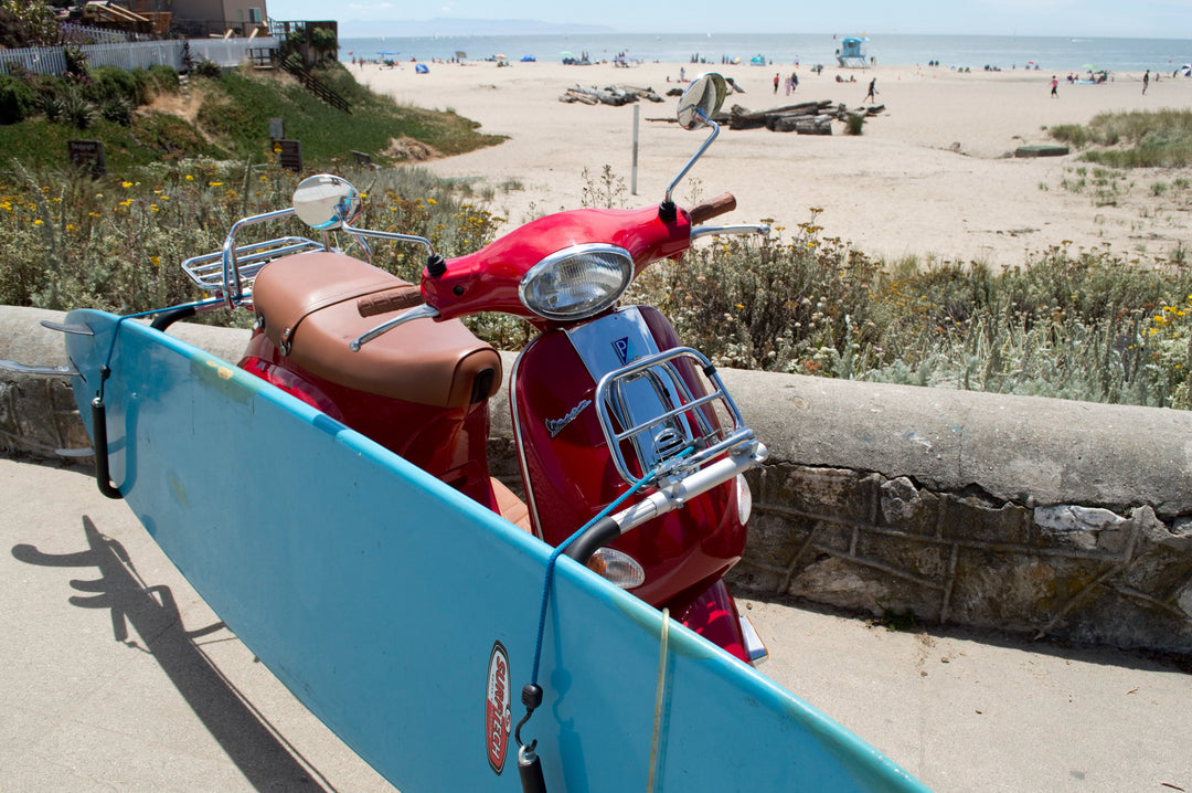 Moped Surfboard Rack