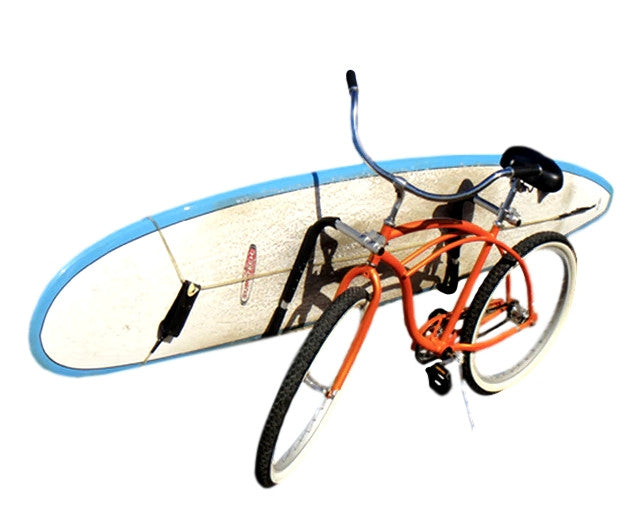 Removable Longboard Surfboard Bike Rack StoreYourBoard