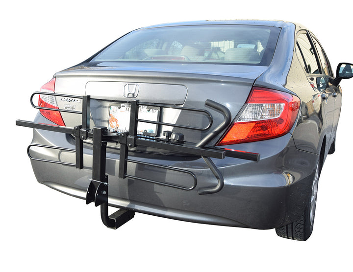 folding hitch mount for cars and trucks 