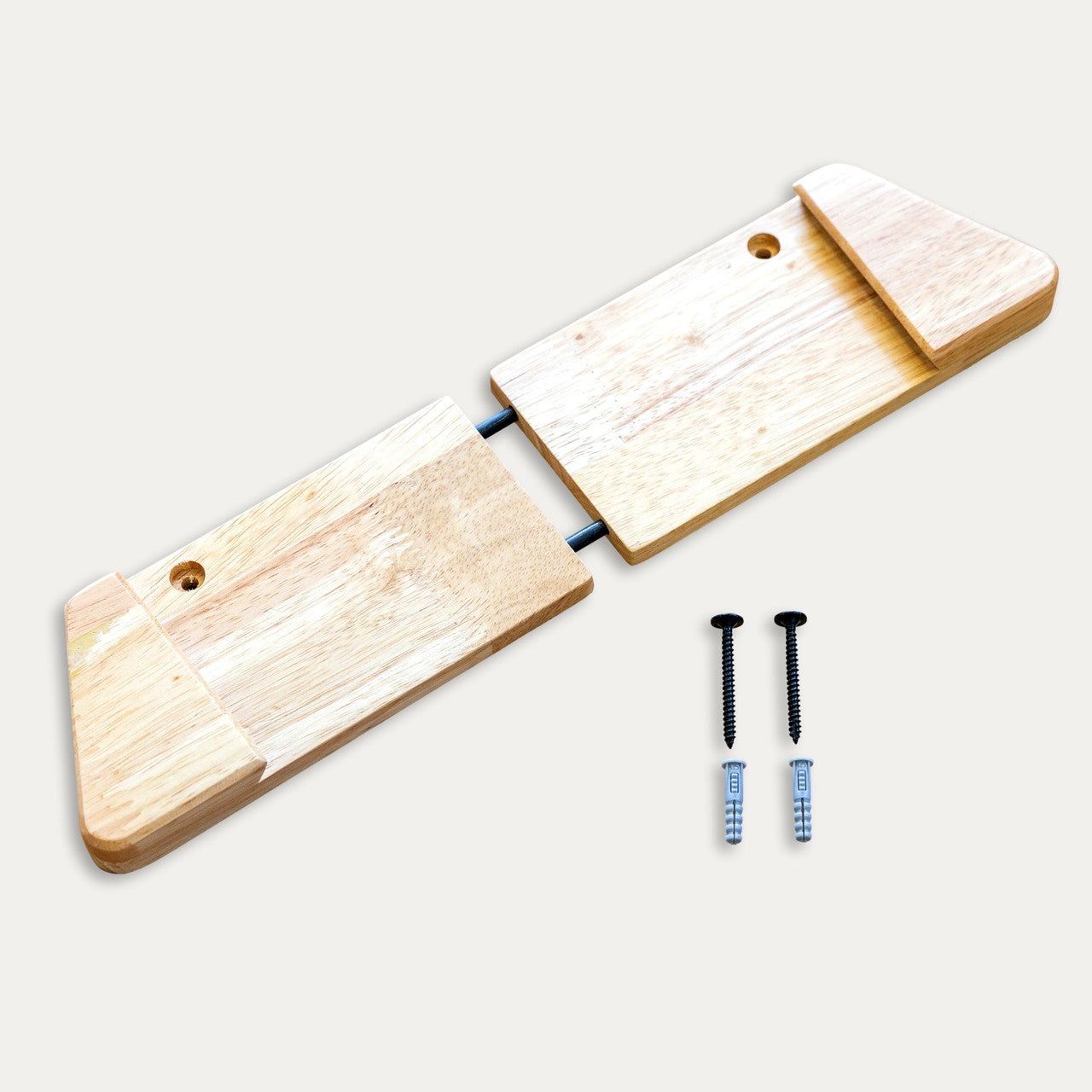 wood wall rack for snowboard