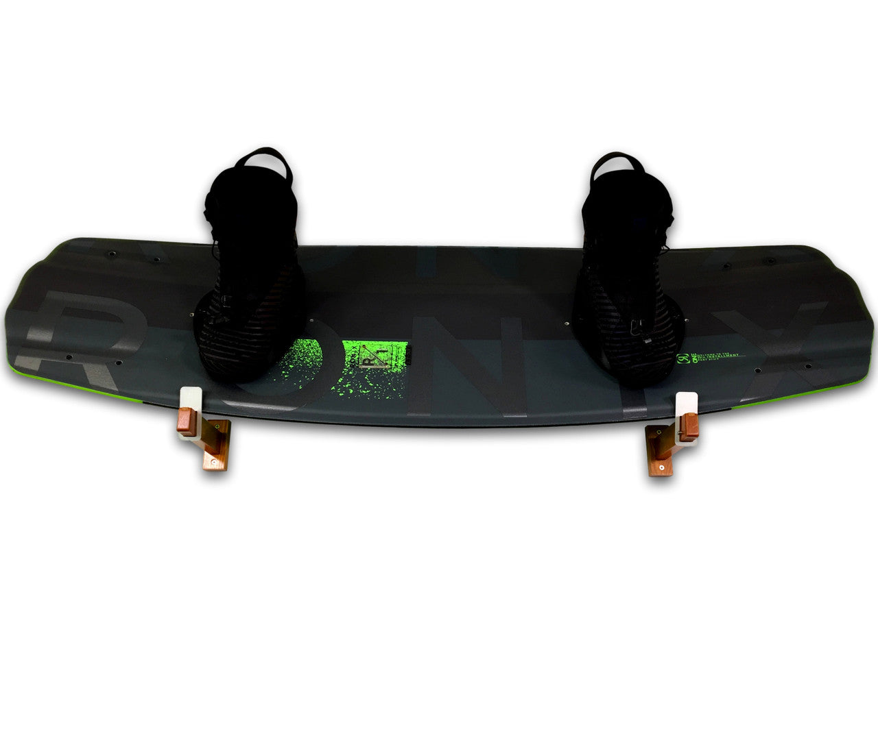 minimalist wakeboard wall rack