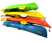 outdoor kayak storage rack wall mount