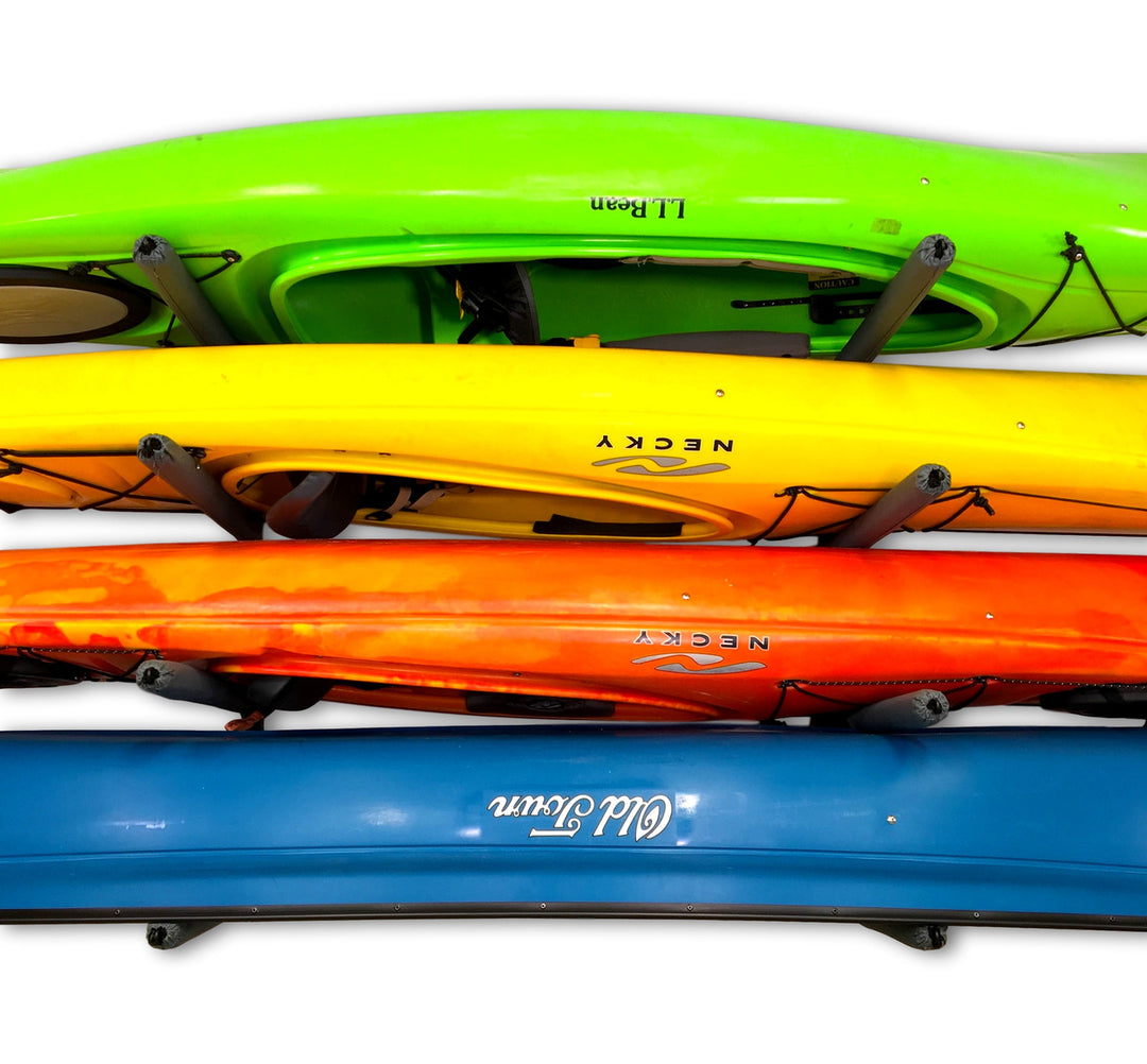 4 kayak outdoor storage rack