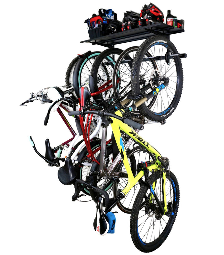best garage bike storage rack shelf wall mount