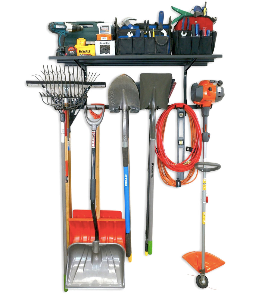 best garage tool storage yard garden shelf