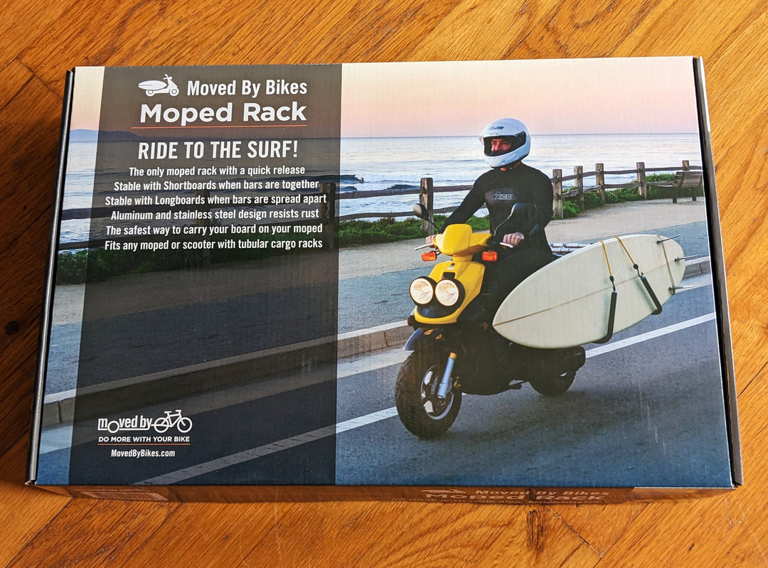 Moped Surfboard Rack