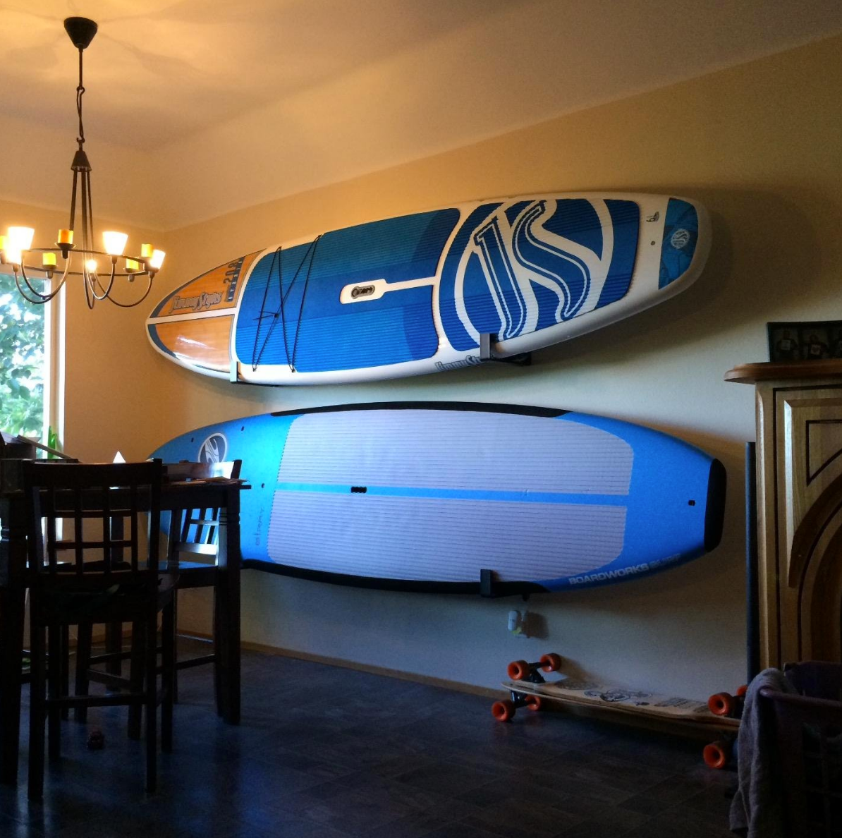 Paddle board display rack