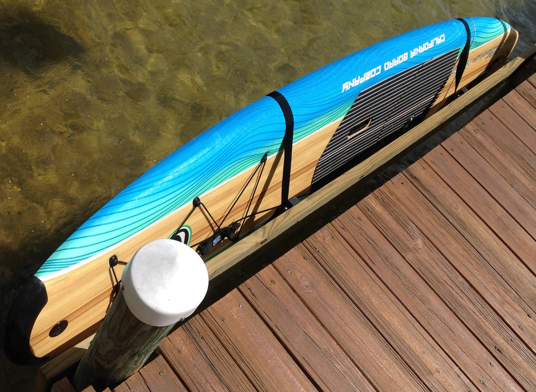 outdoor paddleboard storage hooks