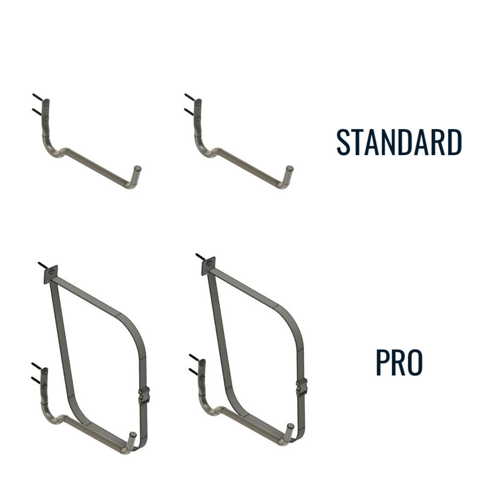 roanoke kayak rack sizes