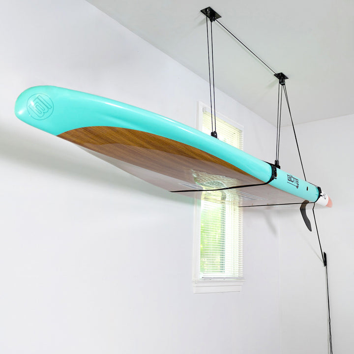 standup paddleboard ceiling pulley