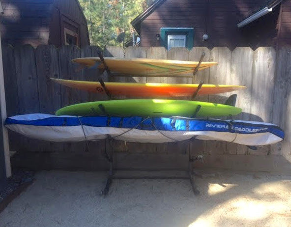 surfboard and sup storage rack for home