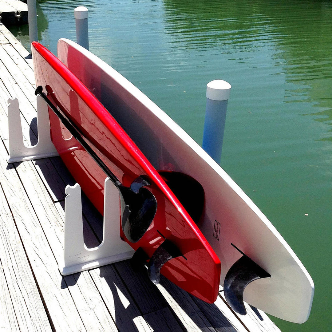 Surfboard Rack for Docks and Piers | Marine Grade