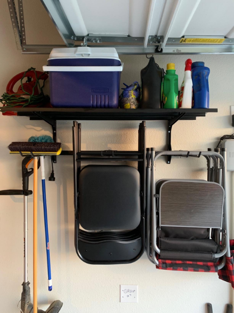 garage chair storage organizer