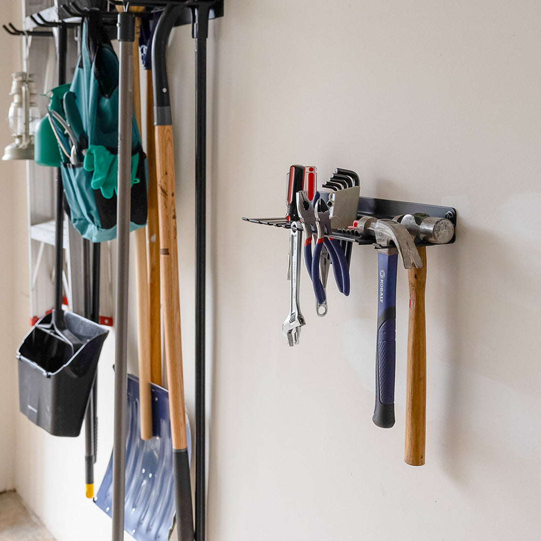 Hand Tool Organizer | Garage Utility Storage Rack | Holds Screwdrivers, Wrenches, Hammers, Drills, and More