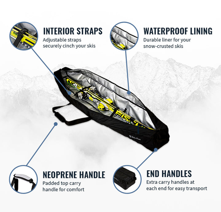 waterproof ski bag